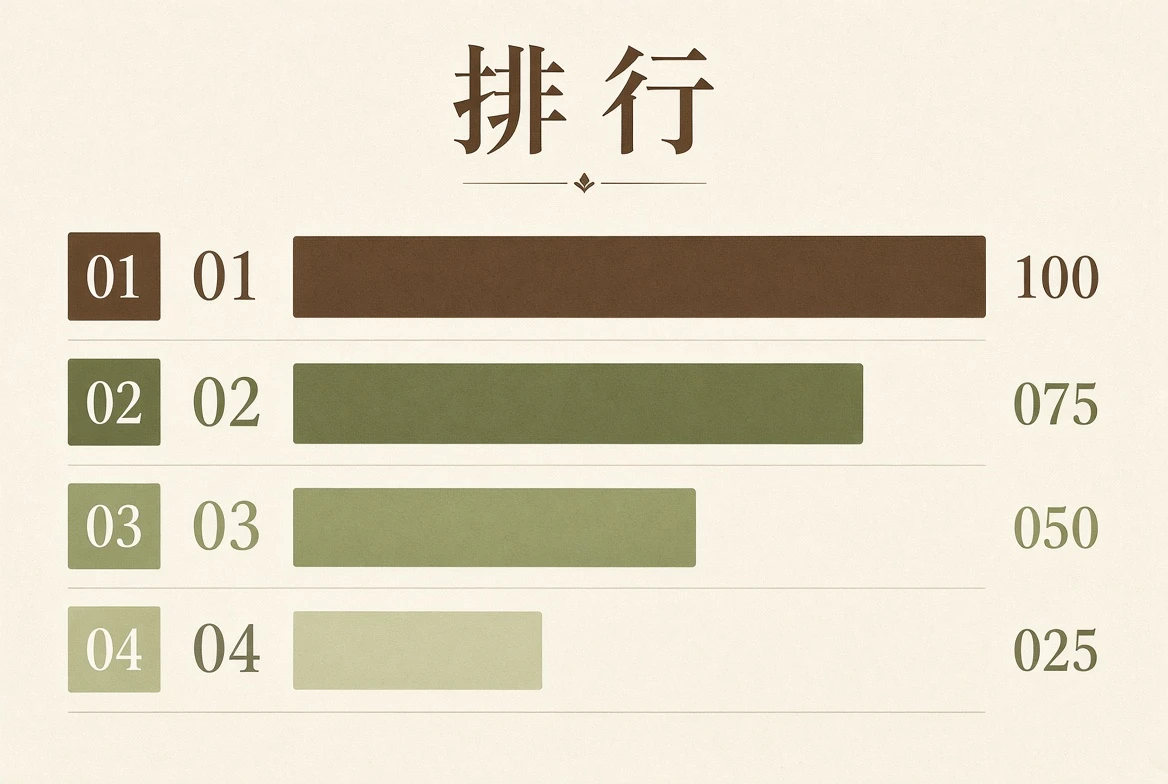 一张可解释的关注清单，而不是虚构数字的比赛